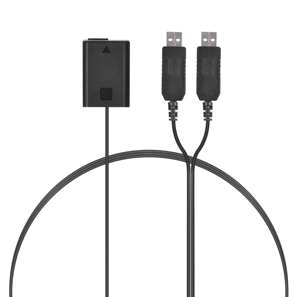 Комплект питания Andoer с двумя USB портами адаптер переменного тока сменная муфта