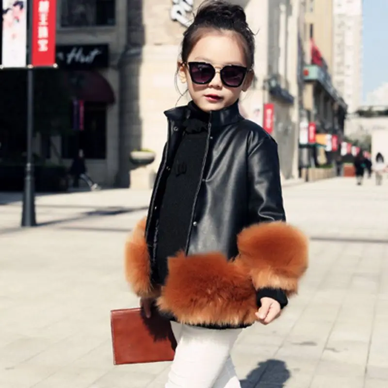 Новая зимняя одежда на хлопчатобумажной подкладке пальто Обувь для девочек 2017 с