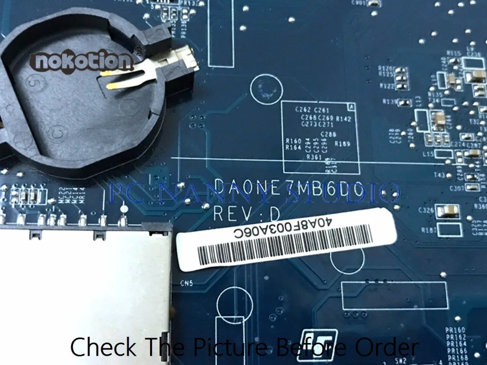 PCNANNY для vaio vpcee серии ATI HD4200 ddr3 Материнская плата A1784741A PCG61611M DA0NE7MB6D0 протестирована