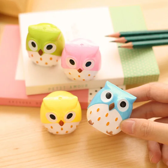 Kawaii для карандаша в виде совы точилка большого Ножи рекламные подарочные