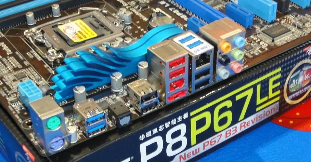 Оригинальная материнская плата ASUS P8P67 LE DDR3 LGA1155 32 Гб Intel P67 настольная материнская плата