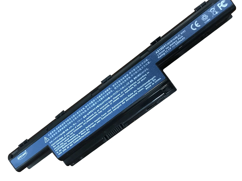 6 ячеек 10,8 В ноутбука Батарея для acer Aspire 5750G V3-571G V3 AS10D81 E1-431 E1-471 E1-531 E1-571Series для TravelMate 4370 4740