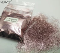 0 2mm solvent resistant metallic rose gold color shining nail glitter dust powder for nail art makeup glitter craft decorations