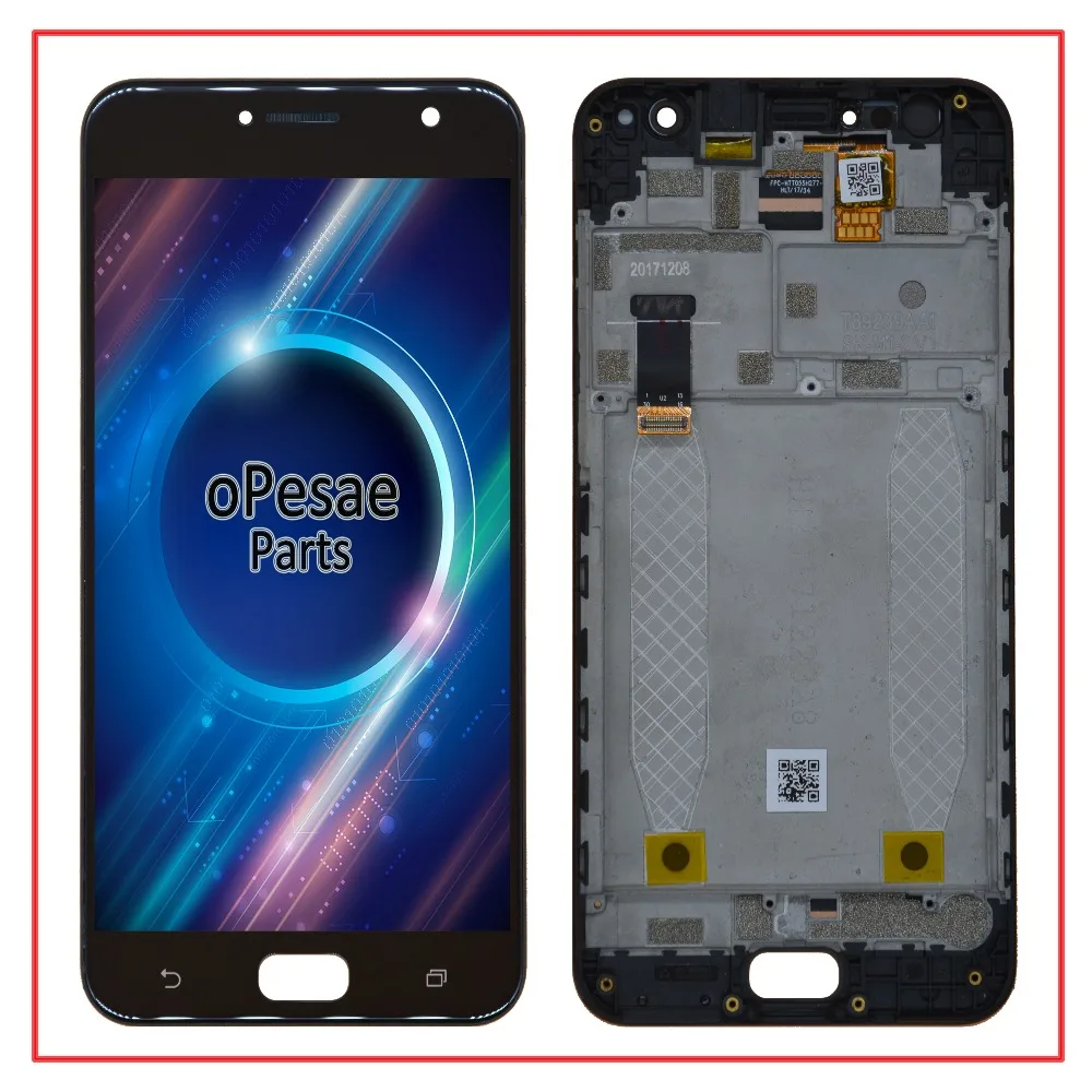 OPesea 5,5 ''для Asus Zenfone 4 Selfie ZB553KL X00LD X00LDA ЖК-дисплей панель сенсорный экран дигитайзер стекло сенсор сборка