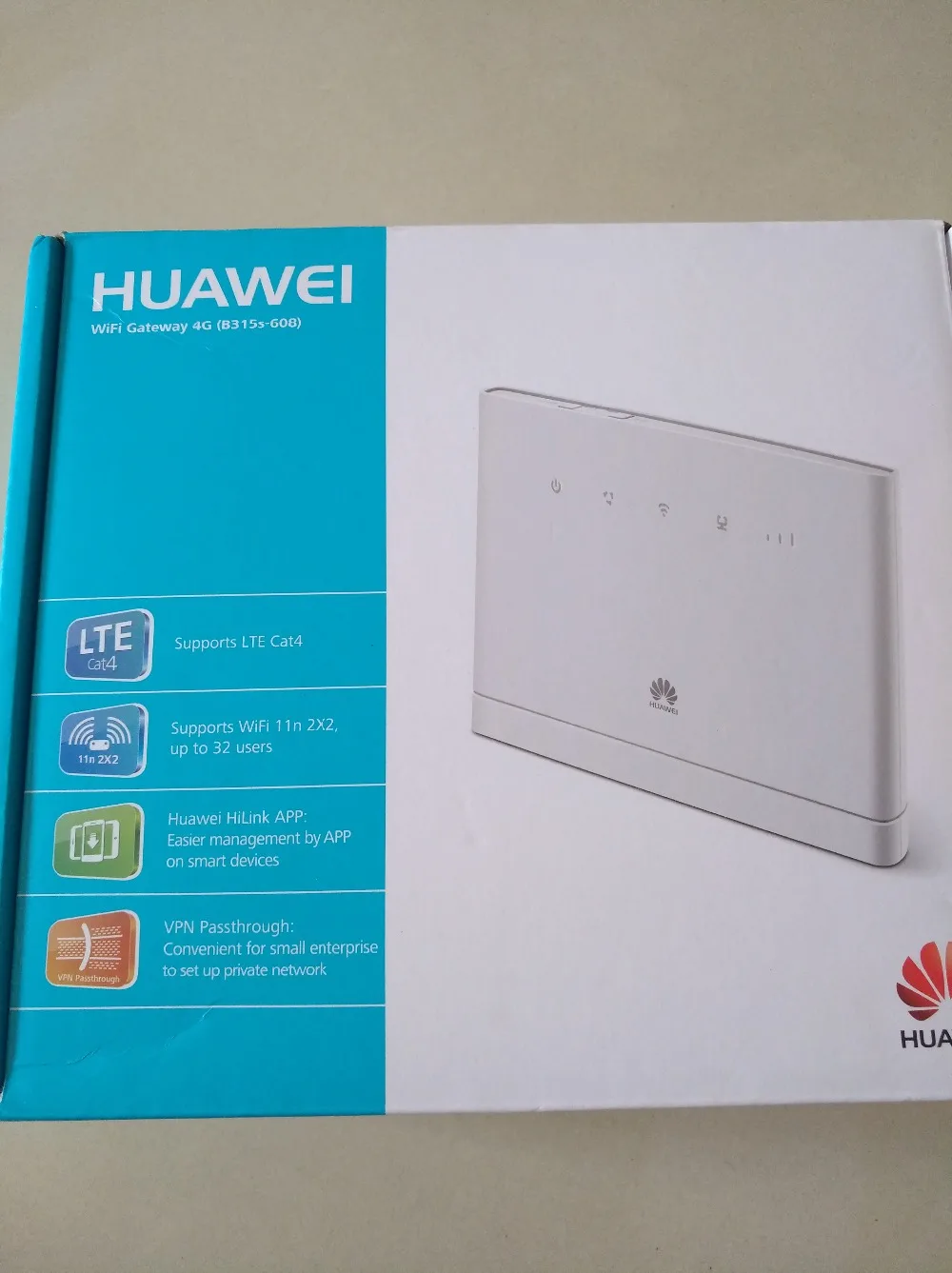 Huawei B315s-608 LTE FDD700/850/1800/2100/2600(B1/3/5/7/28) МГц Мобильный Беспроводной VOIP CPE маршрутизатор