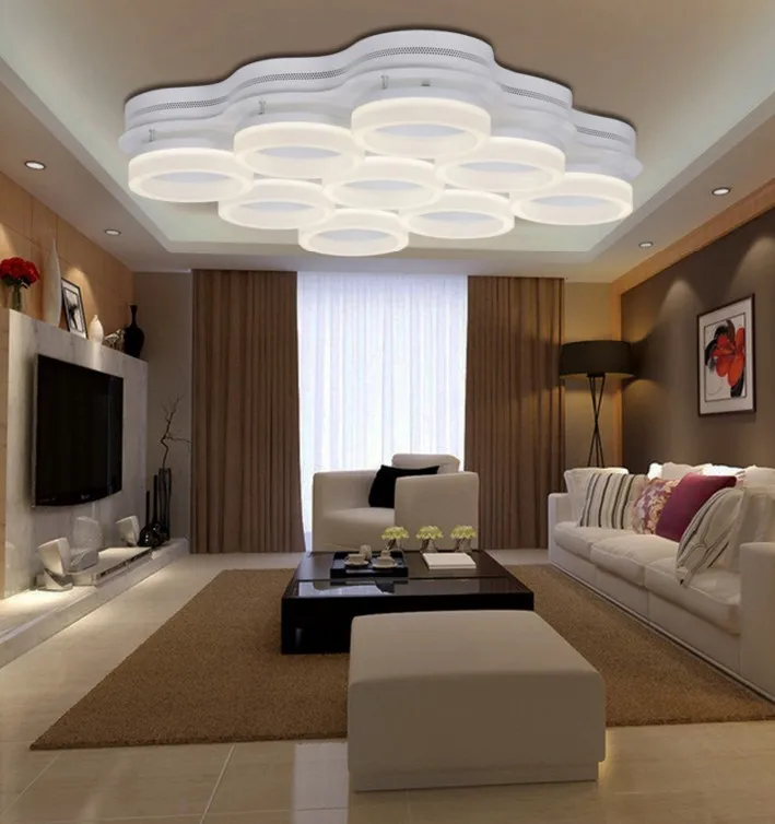 Современные светодиодные лампы потолочные светильники поверхностного монтажа