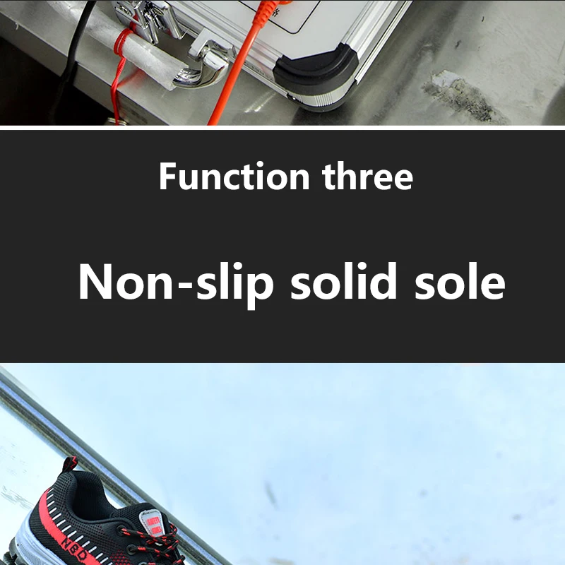 Безопасная обувь летние дышащие анти-статические рабочие ботинки на открытом воздухе Повседневное анти-прокол Сталь носком нескользящая подошва-стойкая Для мужчин; ботинки