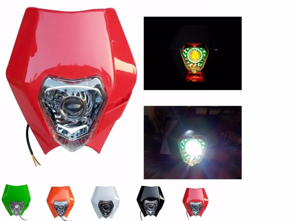 Светодиодный фонарь для мотоцикла r, фара для мотоцикла, фара для мотоцикла Honda Kawasaki Yamaha Suzuki Ducati KTM Aprilia