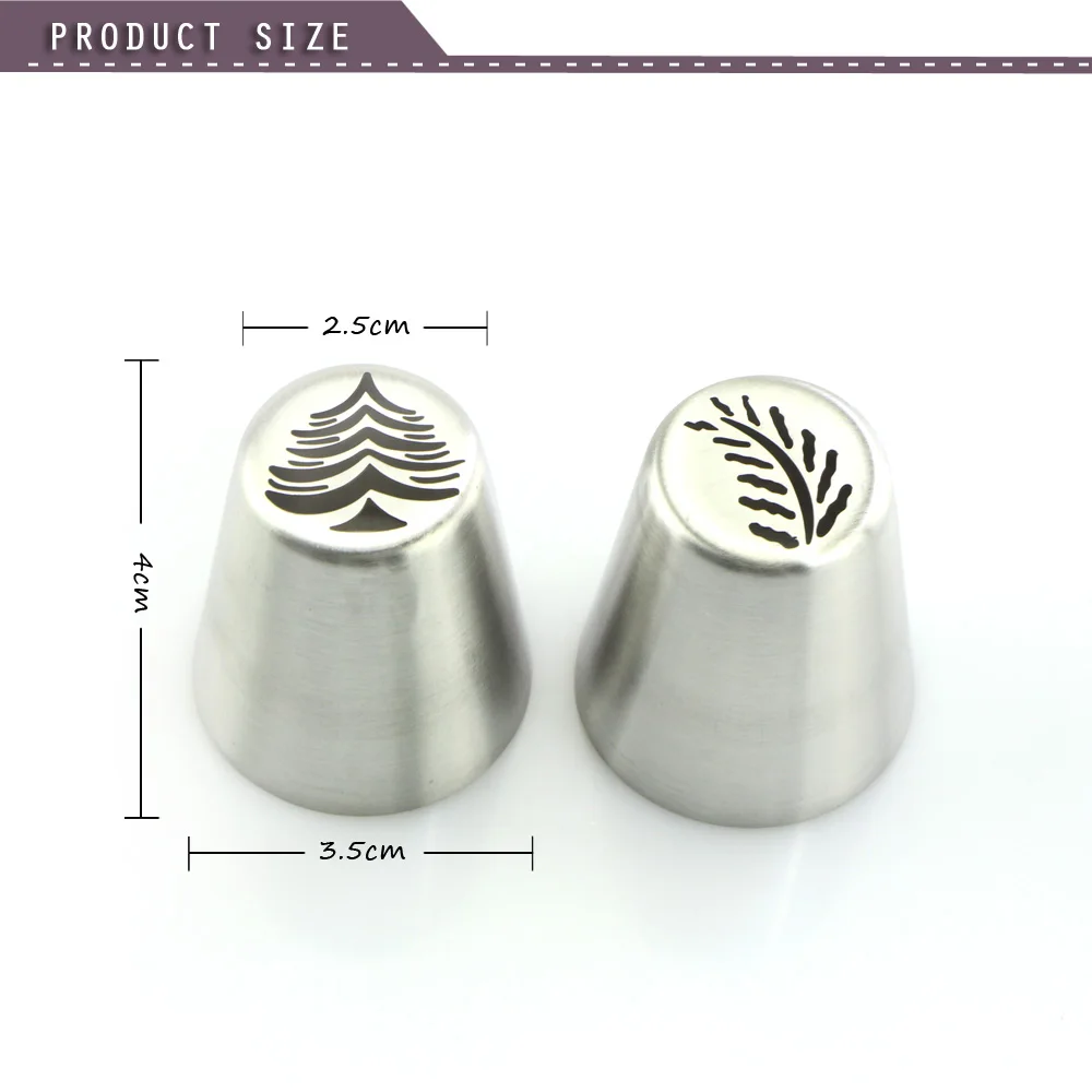 2 шт. Рождественская елка с омелкой русские насадки для обледенения Кондитерские