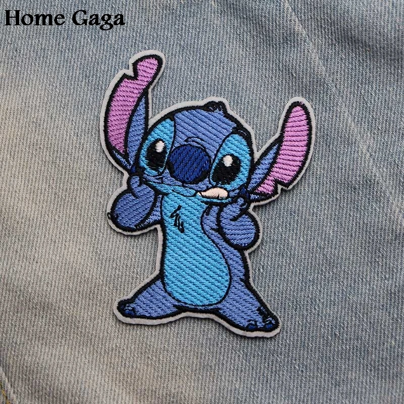 D0388 Homegaga стежок вышитый мультфильм нашивки железо/пришить Популярные для шляп мешок обувь Аппликация Аксессуары для DIY Лоскутная работа