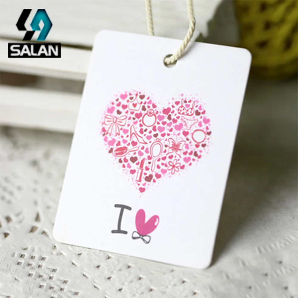 Прямые продажи с фабрики бирка для одежды мужчин и женщин детской бумажная