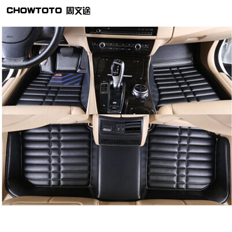 CHOWTOTO специальные коврики для Ford Kuga/Escape износостойкий кожаный ковер Стайлинг
