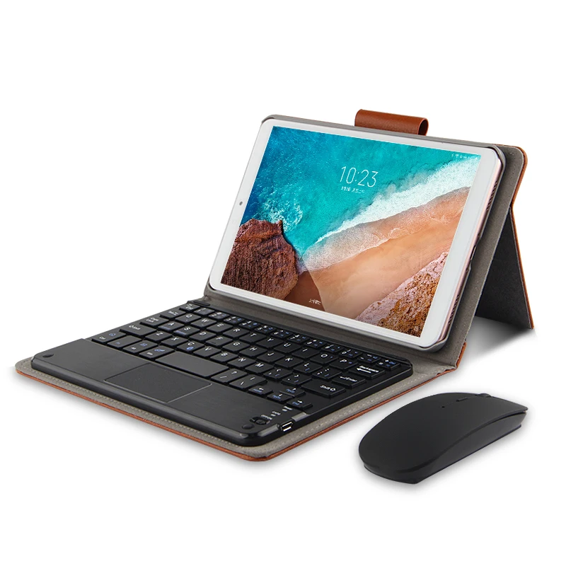 

Cover Case For Xiaomi Mi Pad 4 MiPad4 Wireless Bluetooth keyboard PU Leather Protective MiPad 4 Mi Pad 8" Tablet Protector