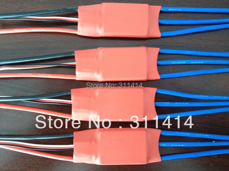 2 шт./лот 30AMP 30A SimonK прошивка бесщеточный ESC W/ 3A 5V UBEC для осевого квадрокоптера RC