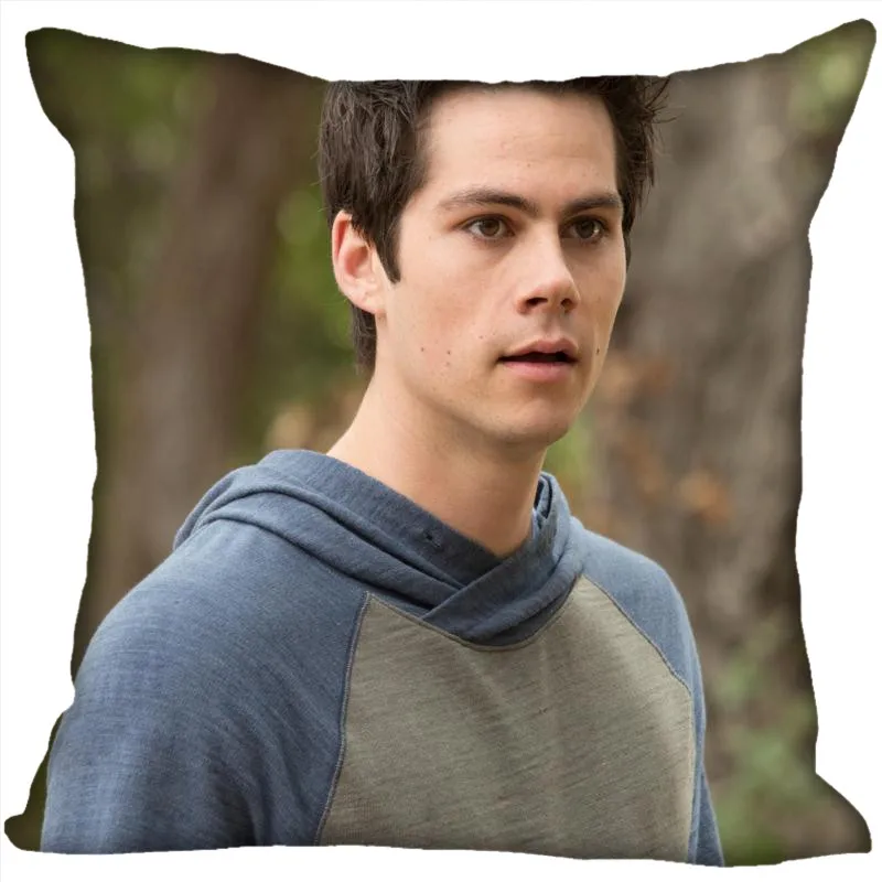 Наволочки для подушек со звездами на заказ Dylan OBrien квадратная наволочка Рождественская Наволочка на молнии 40*40 см, 45*45 см(с одной стороны - Цвет: Pillowcase 7