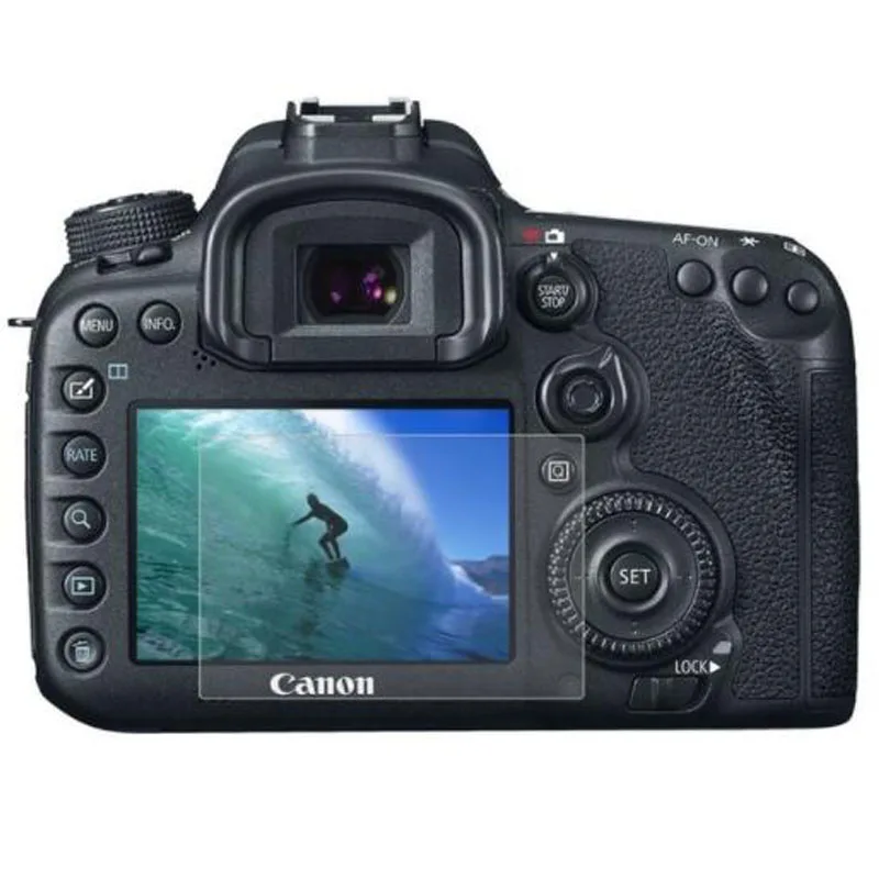 

Защитное стекло для камеры Canon EOS 7D Mark II, Mark2, MK2, Markii, 7D2, 7DII