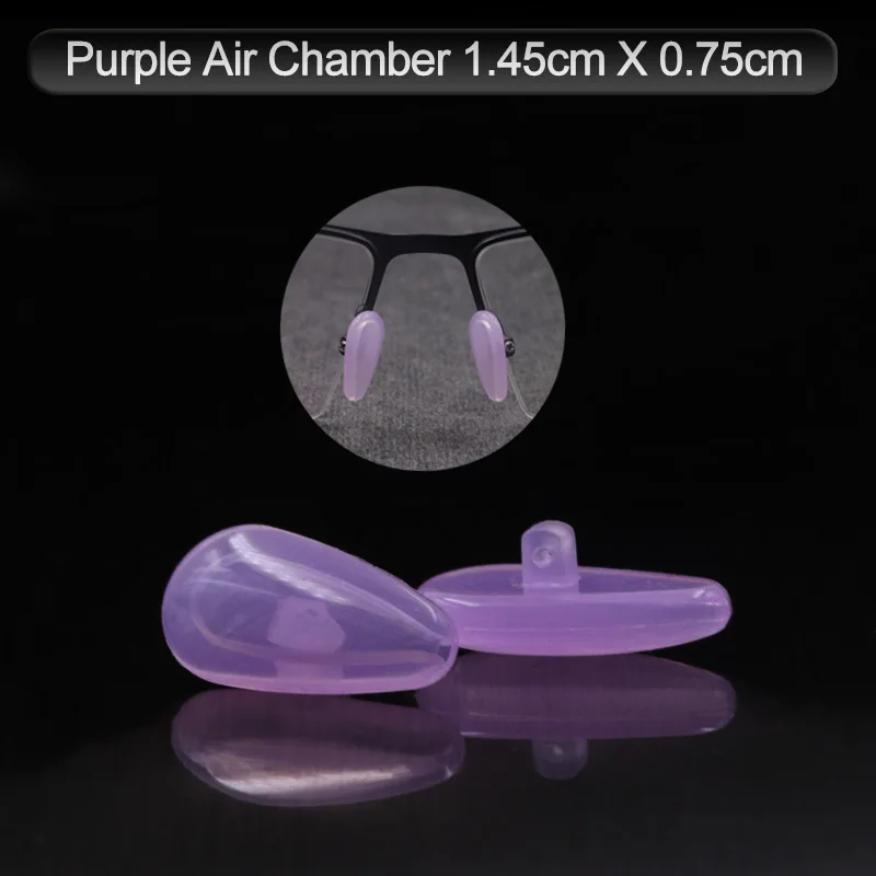 Pink Air Chamber Color_max 5 пар/10 шт Силиконовые противоскользящие мягкие носовые упоры с винтами/отверткой/пинцетом для очков и солнцезащитных очков - Цвет: Pink Air Chamber