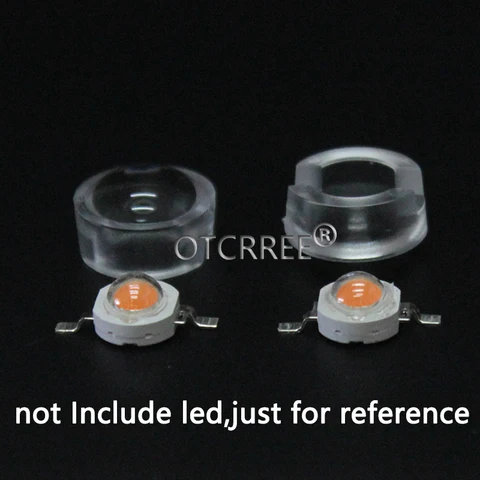 Акриловые светодиодные линзы OTdiode 13 мм 1Вт 3Вт