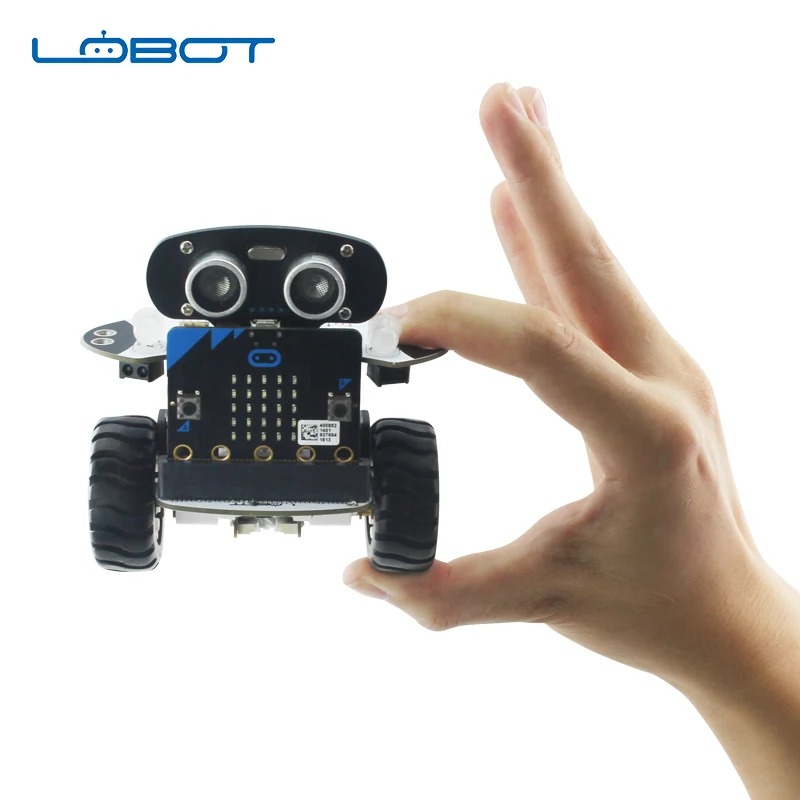 2019 Lobot Qbit Программирование баланс робот комплект micro:bit образование | Игрушки и