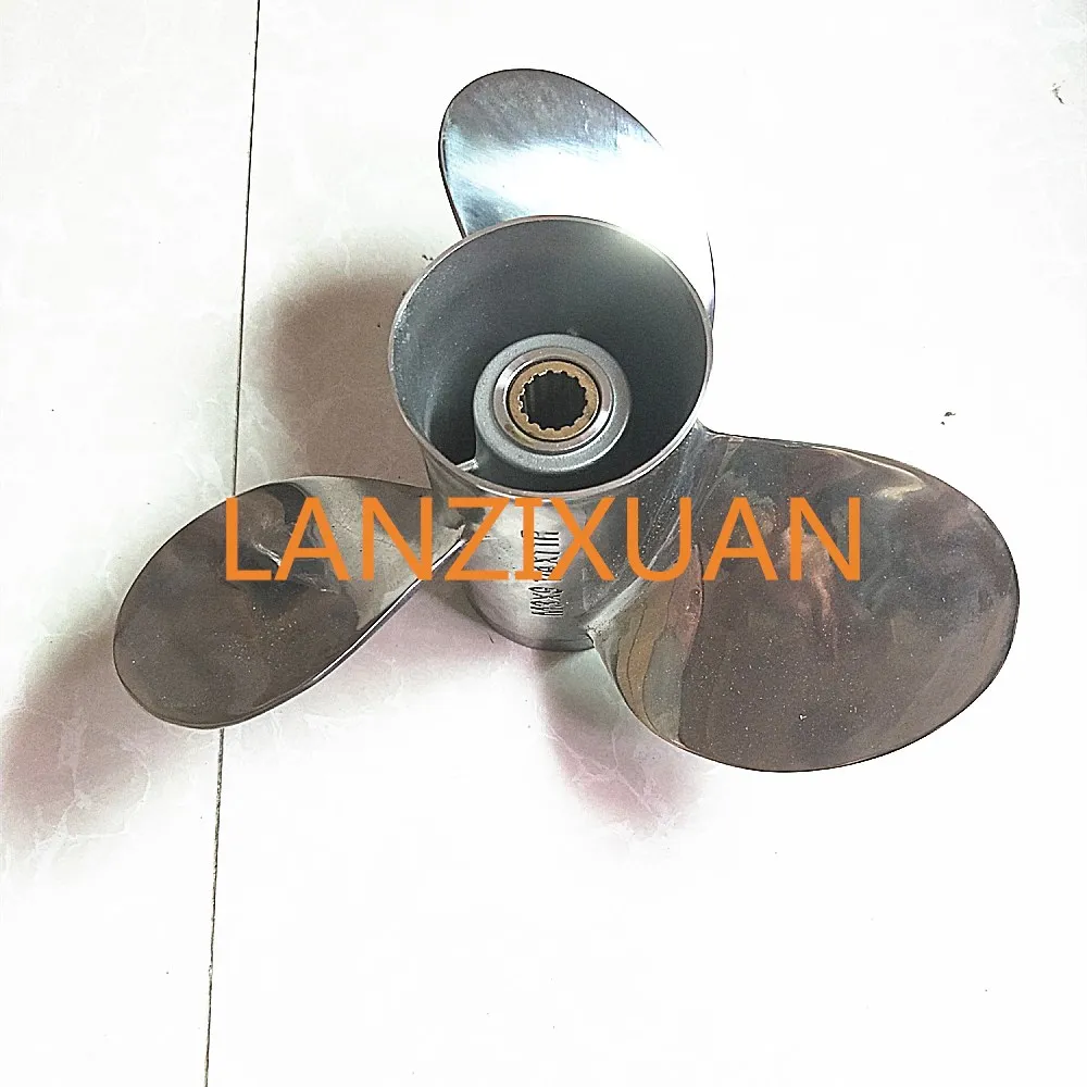 

Stainless Steel Propeller 9.25x11 for Mercury 9.9-20HP JP Model Outboard Propeller Like solas 5121-093-11