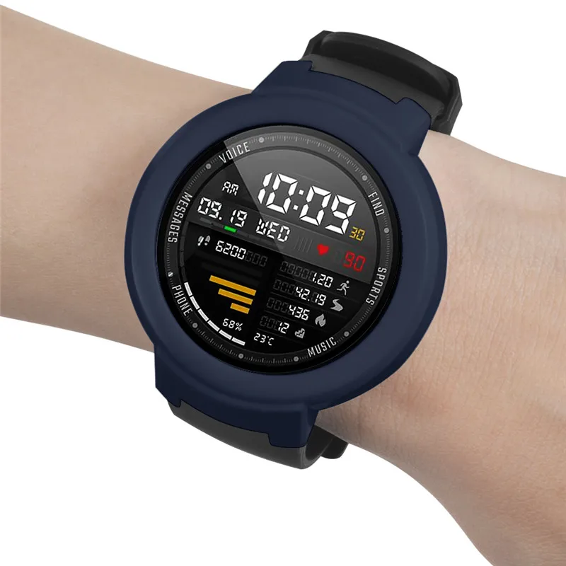 2в1 PC защитный чехол для Huami Amazfit Verge Смарт часы жесткий s оболочка + amazfit verge Защитная