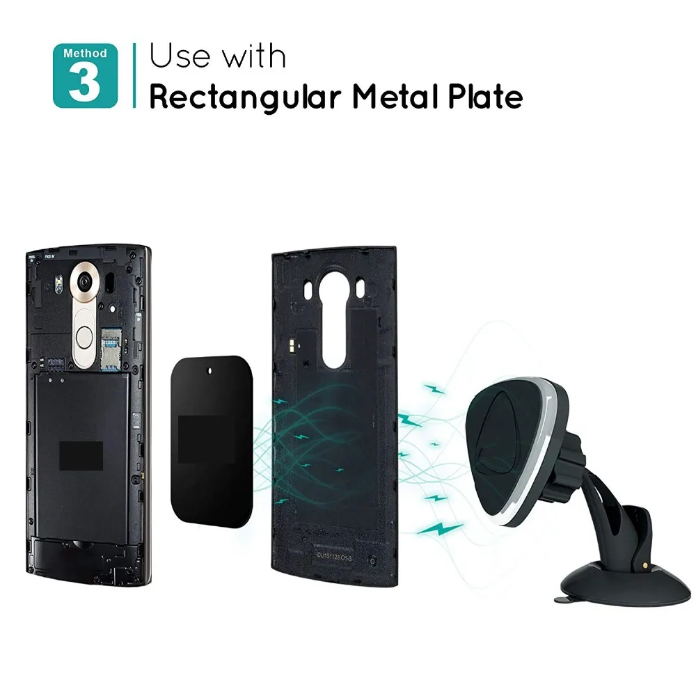 Универсальный магнитный автомобильный держатель на приборную панель мобильного