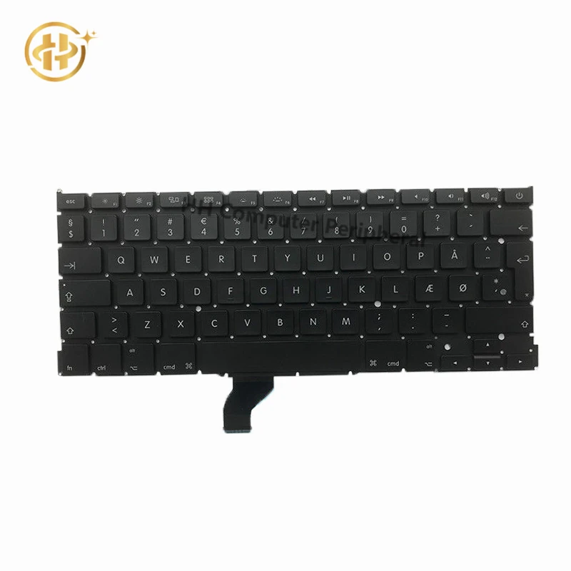Совершенно новая клавиатура для ноутбука A1502 Apple MacBook Pro Retina 13 3 &quotA1502 датский Дания