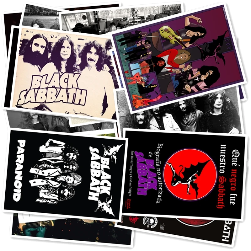 B1-2# BLACK SABBATH Классическая серия стикеров 20/шт ПВХ художественная коллекция рукоделия Подарочная настенная дизайнерская наклейка граффити