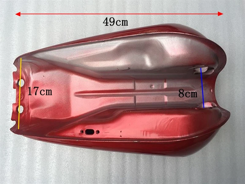 New For Suzuki motorcycle parts black and red fuel tank GN125 1994-2001 gasoline | Block &amp Parts