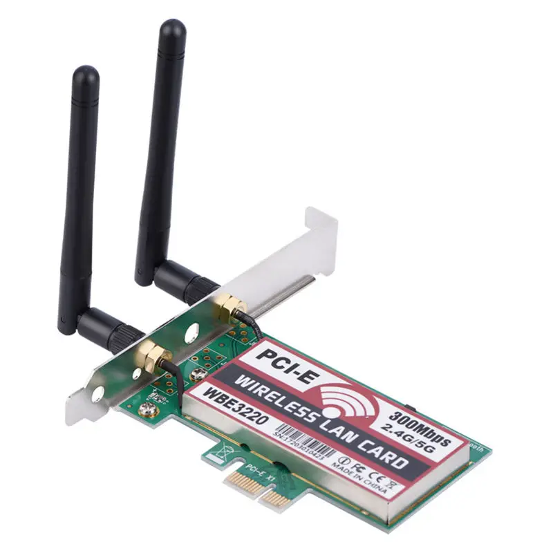 2 4G/5G 300mbps Pci E двухдиапазонный Ap беспроводной Wifi Wlan адаптер Беспроводная точка
