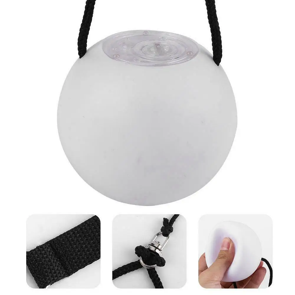 

Yoga ball belly dance balls LED Multi-Coloured Glow POI thrown balls for belly dance hand props stage performance accessories