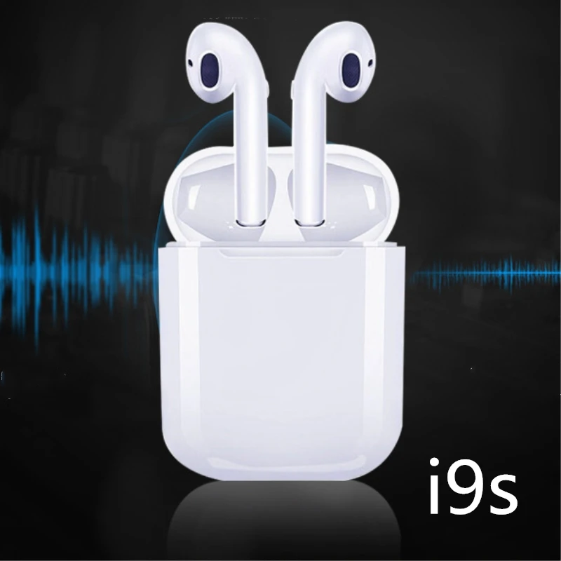 I9S TWS беспроводные наушники, портативная bluetooth-гарнитура, невидимый наушник для IPhone X 8 7 Plus, для мобильных телефонов Xiaomi на Android