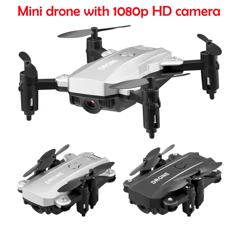 Лучшая цена Fpv mini drone pro rc вертолет для селфи высота удержания Дроны с широким углом 1080p hd камера Квадрокоптер