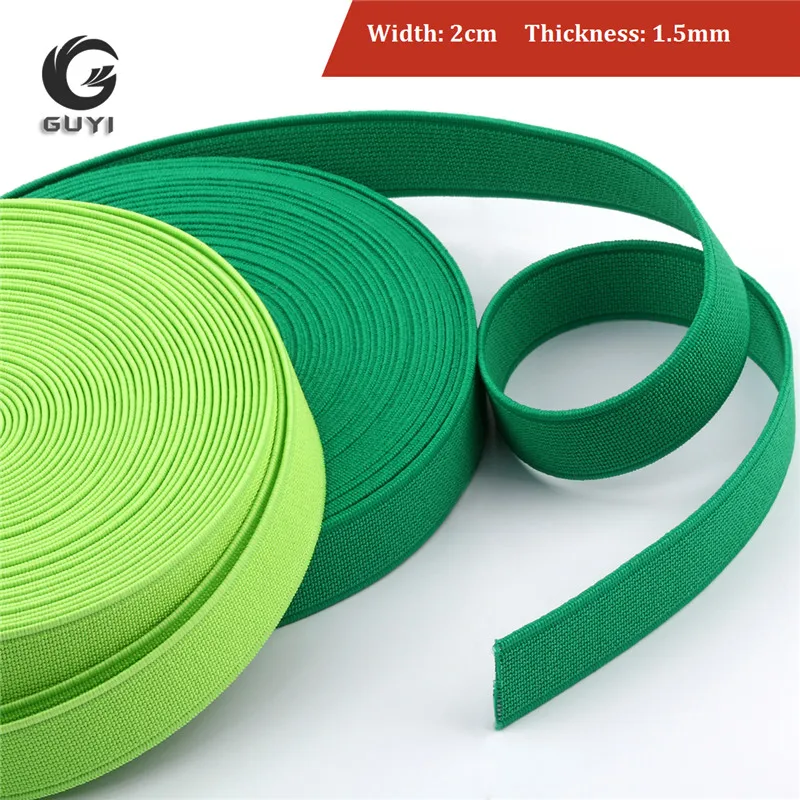 2 см ширина Высокое качество эластичные ленты красочные тесьма для одежды 28