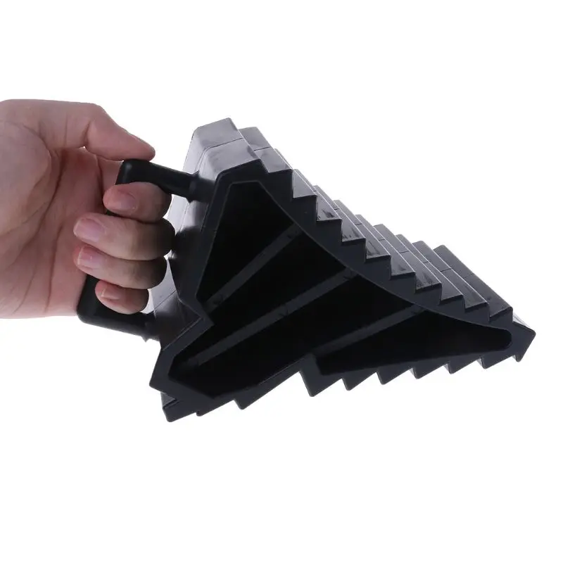 

Hot 2 Pcs Antislip Vehicle Car Truck Wheel Tire Chock Stop Block Black Car Parking Accessories High Quality