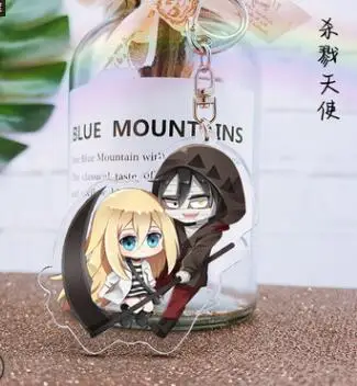 29 Мой сосед Тоторо акриловый брелок Хацунэ Мику himono onna ANOHANA Подвески брелок косплей Кагами Тайга Hyuga Junpei Llavero - Цвет: 29