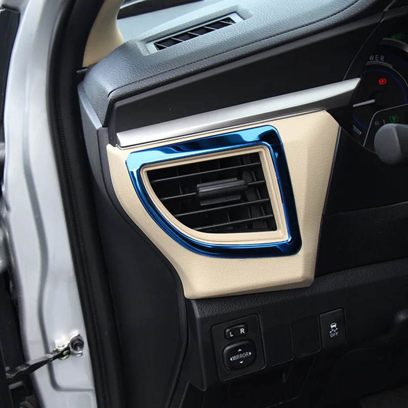 Наклейка на решетку вентиляционного отверстия из нержавеющей стали для Corolla S PLUS L