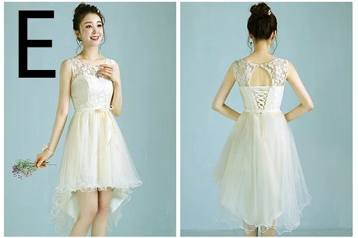 Цвета шампанского vestidos de festa 2020 милое короткое спереди длинное сзади сексуальное