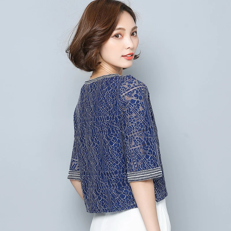 Новинка 2017 рукава темперамент Тонкий худые женщины блузка Топы корейской версии