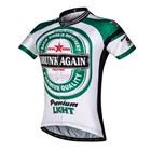Летняя мужская футболка для велоспорта Пьяный снова, с коротким рукавом, дышащая, для команды
