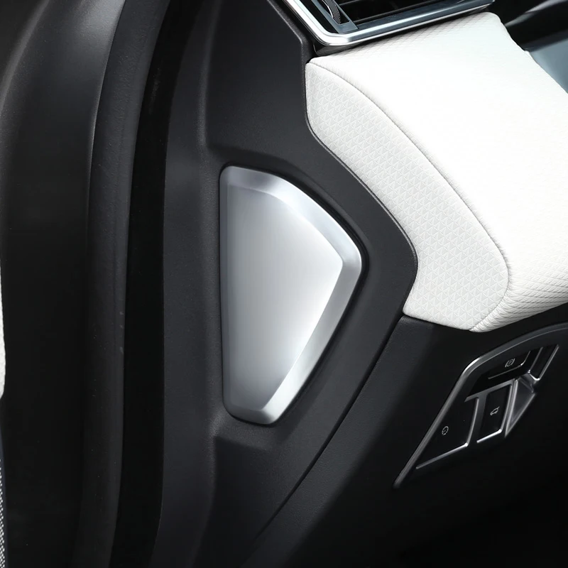 

ABS Chrome Car Center Console Dashboard Side Decoration Panel Cover Trim for Land Rover Range Rover VELAR 2017 2018 Accessories