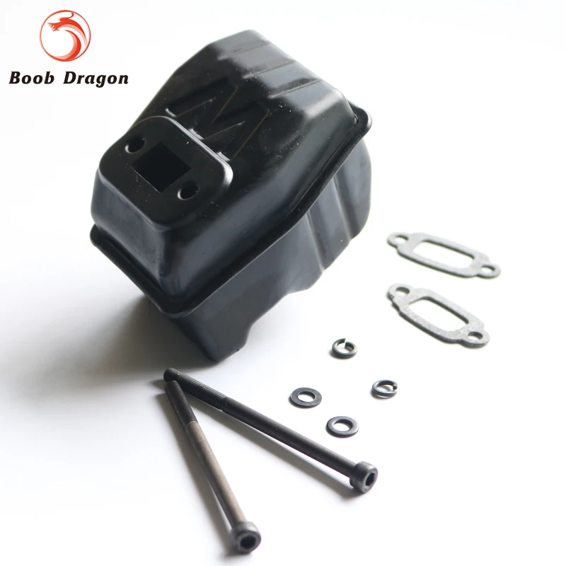 FVITEU глушитель тишина коробка для 26CC 30.5CC газ eingine zenoah cy 1/5 HPI 5B 5t 5sc Rovan KM Losi|box for|box boxlosi
