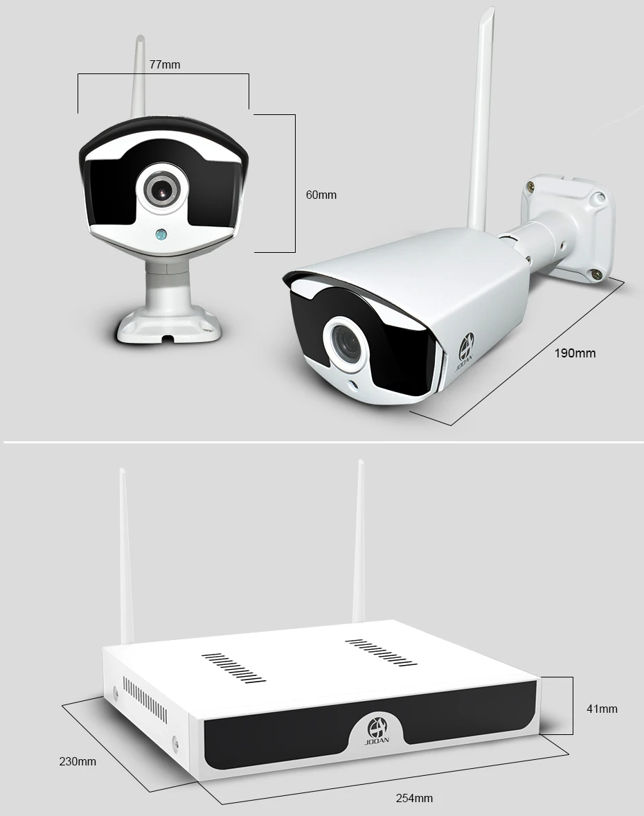 Видеонаблюдение Беспроводной CCTV Системы 1080 P 1 ТБ HDD 2MP 4CH NVR IP IR-CUT открытый ip-камера видеонаблюдения безопасности Системы комплект видеонаблюдения