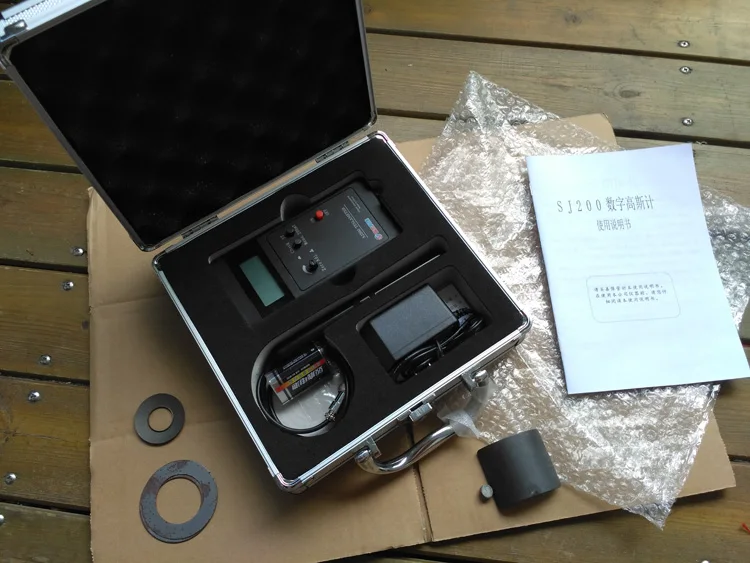 Новый цифровой измеритель температуры SJ200 магнитного флюса|flux meter|flux |