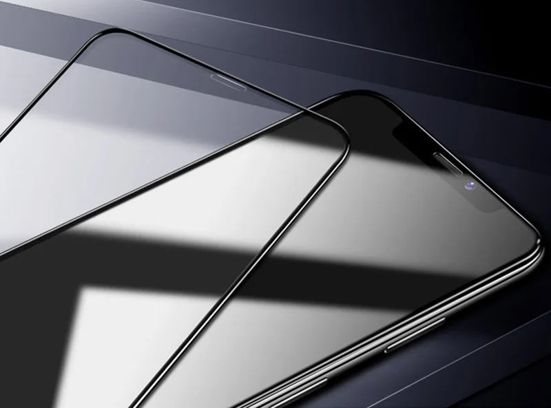11D закругленные края полное покрытие экрана протектор стекло на iPhone X XS Max XR экран протектор для iPhone 7 6 6s 8 Plus стекло