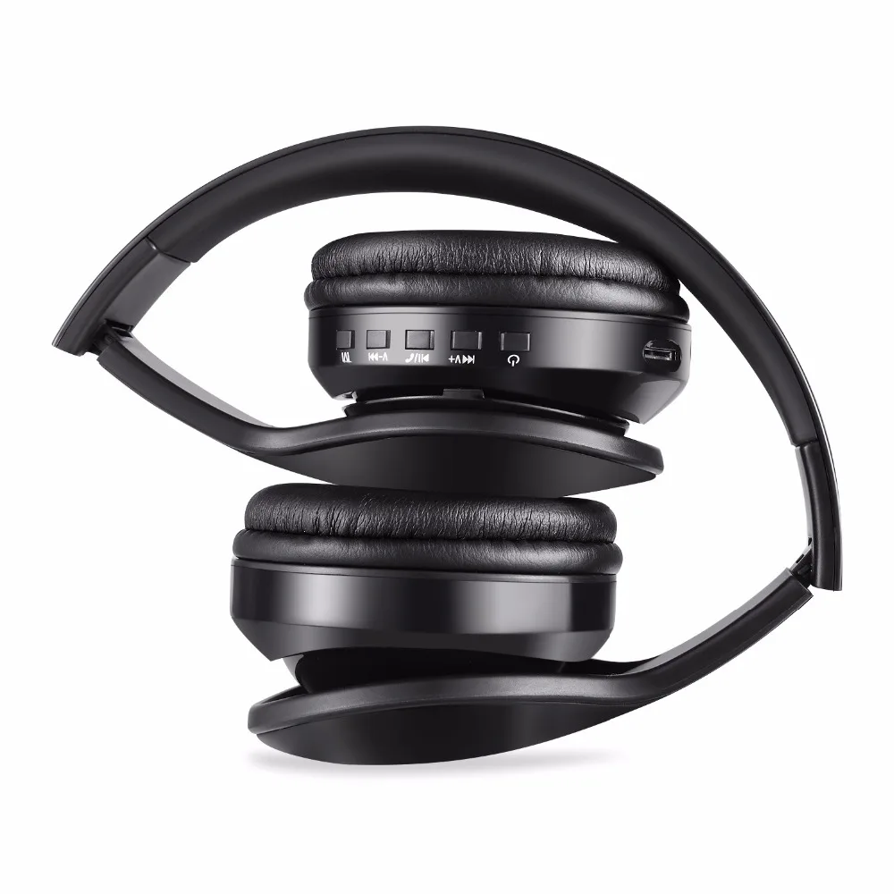 Беспроводной Bluetooth Наушники Hi-Fi Спорт гарнитура с подставкой случае шагомер