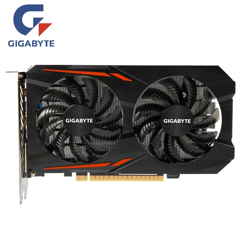 

GIGABYTE Original GPU GTX 1050 2GB Video Card 128Bit GP107-300 Graphics Cards For NVIDIA Map Geforce GTX1050 2GB VGA HDMI PCI-E
