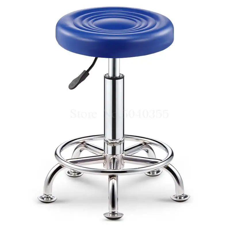 Bar stool bar chair rotating lift back home high stool round stool fashion creative beauty stool swivel chair - Цвет: unit cm 15