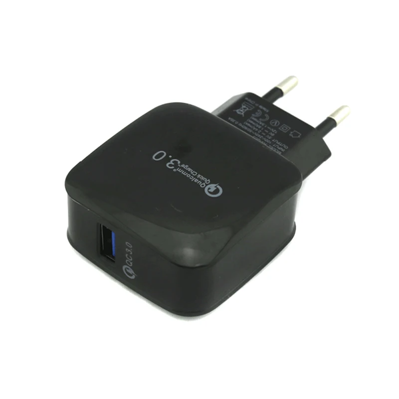 Портативный адаптер для быстрой/быстрой зарядки QC 3 0 быстрой настенной