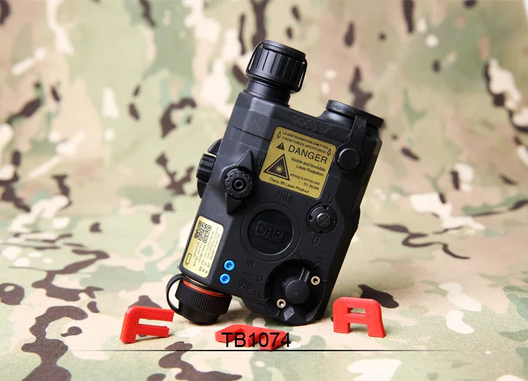 Тактический PEQ LA5-C обновленная версия светодиодный белый светильник+ красный лазер с ИК-линзами триколор BK/DE/FG TB1074 - Цвет: Бежевый